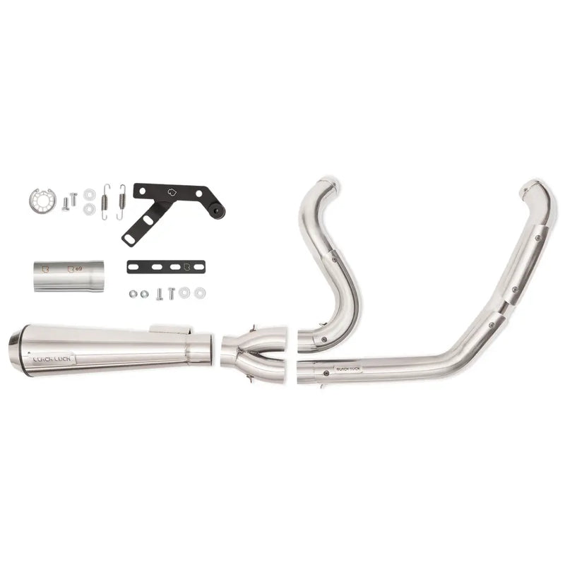 Echappement 2 en 1 Black Duck Fighter EC Euro Approved pour Harley