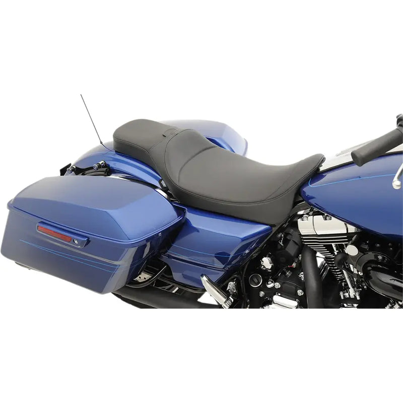 Drag Specialties Siège Predator 2-places à portée étendue pour Harley 