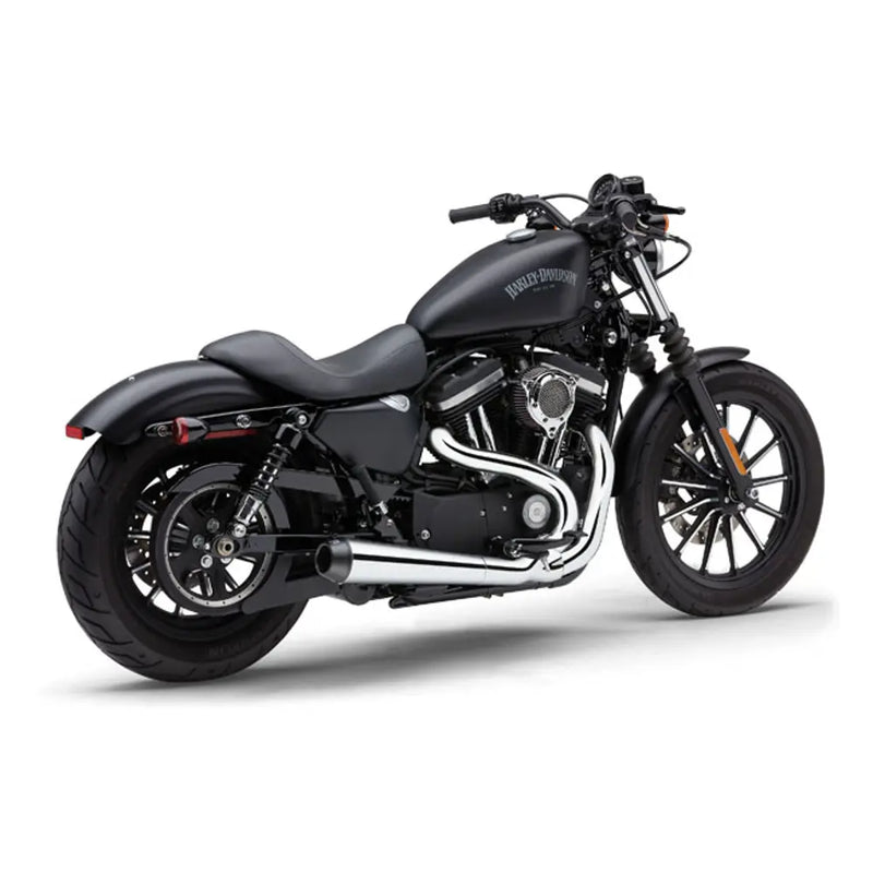 Cobra El Diablo 2-into-1 Exhaust for Harley 14-22 XL Sportster (excl. forward control models) / Chrome  - Customhoj