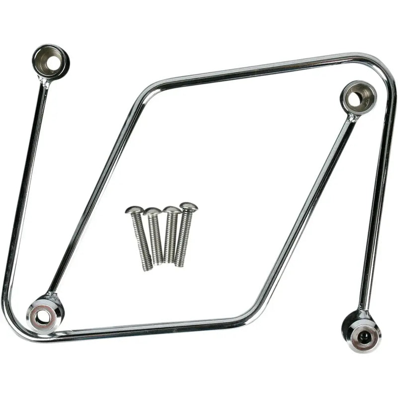 Cobra Saddlebag Support Bracket Kit for Yamaha 08-18 XV1900 Raider  - Customhoj