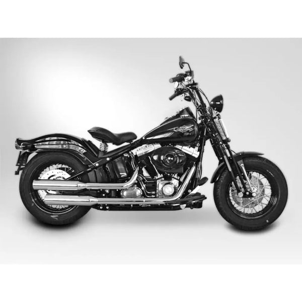 Silencieux Miller Hunter Euro 3/4 Slip-On pour Harley
