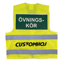 Customhoj Övningskör Motorcycle Vest Yellow / S  - Customhoj