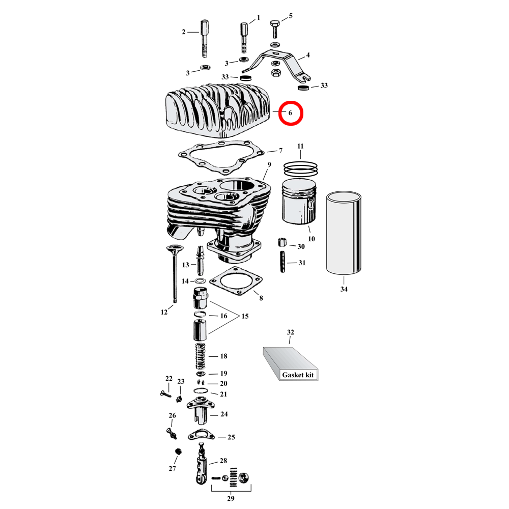 Harley Davidson Diagrammes de pièces à vue éclatée - OEM Parts Finder ...