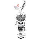 Cylinder Parts Diagram Exploded View for Harley Shovelhead