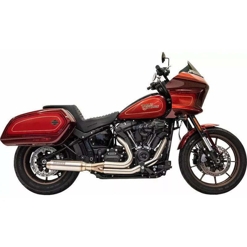 Système d'échappement 2 en 1 Bassani Road Rage Super Bike pour Harley