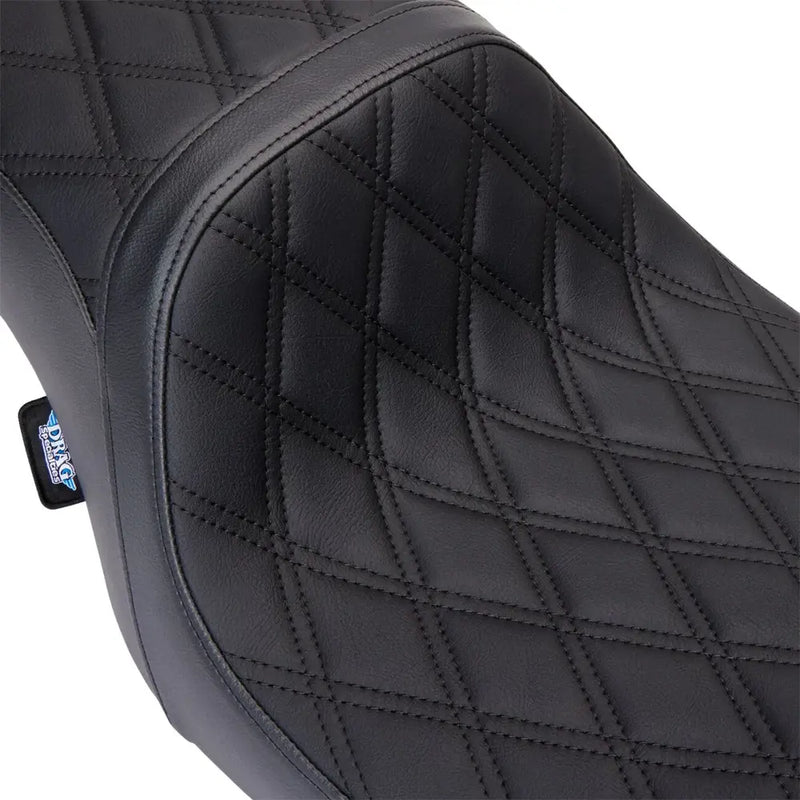 Drag Specialties Selle Performance Predator 2-Up pour Harley 