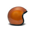 DMD Casque de moto ouvert rétro métallisé