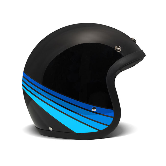 DMD Retro Custom Open Motorcycle Helmet Acqua / XS (54cm)