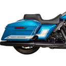 Drag Specialties Performance Predator 1-Up Seat for Harley  - Customhoj