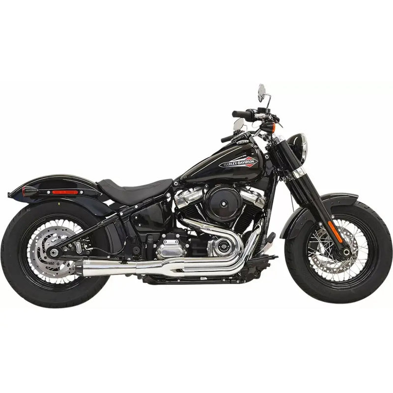 Système d'échappement 2 en 1 Bassani Road Rage II pour Harley