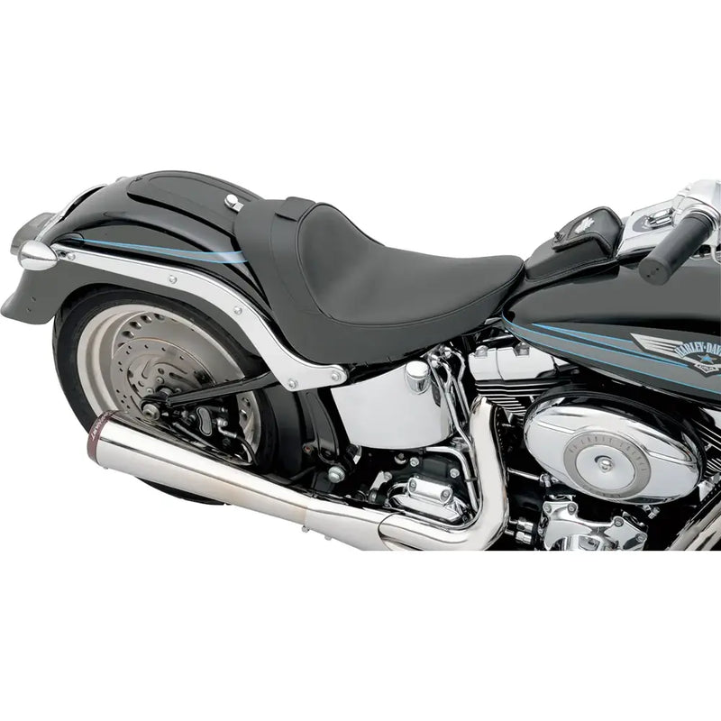 Drag Specialties Siège solo avec dossier pour Harley