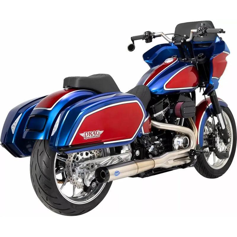 S&S Système d'échappement SuperStreet 2-into-1 pour Harley