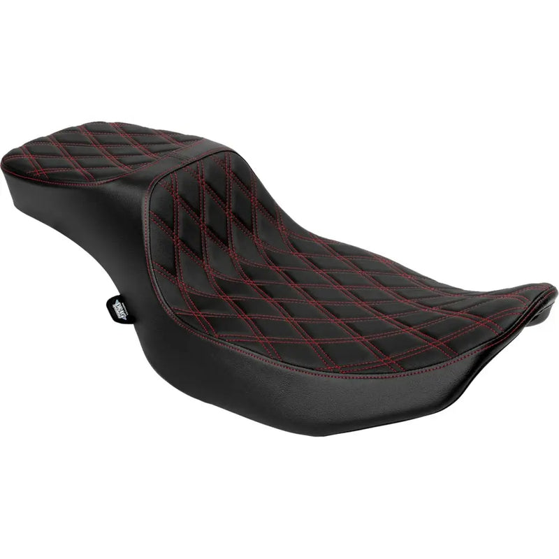 Drag Specialties Siège Performance Predator 2-Up à portée étendue pour Harley