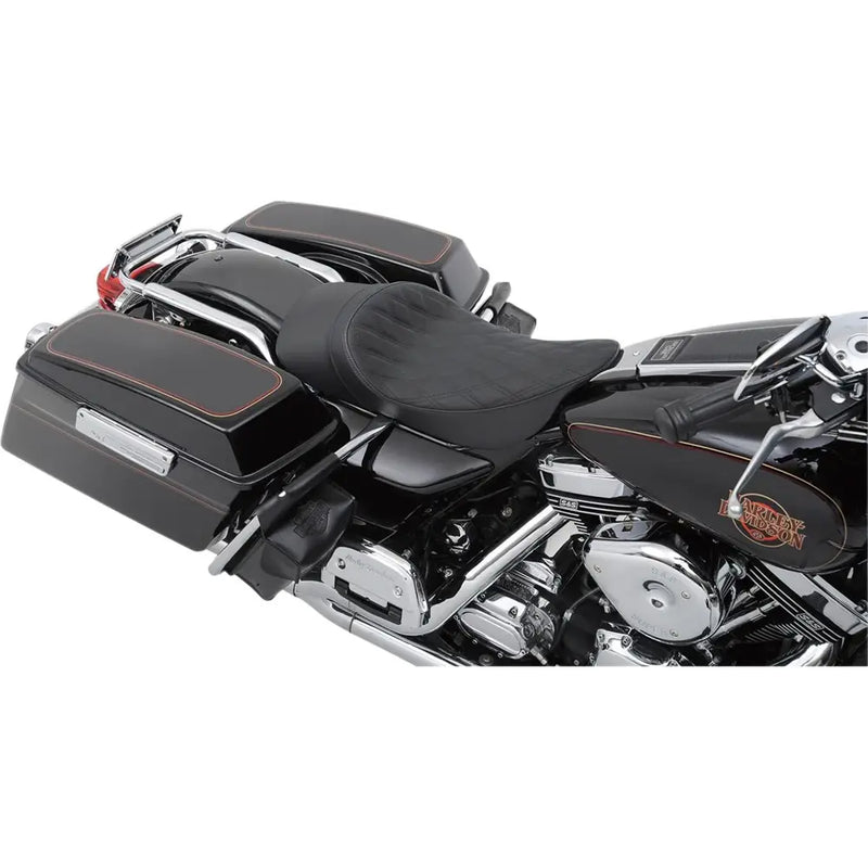Drag Specialties Siège solo avant profil bas EZ-ON pour Harley 