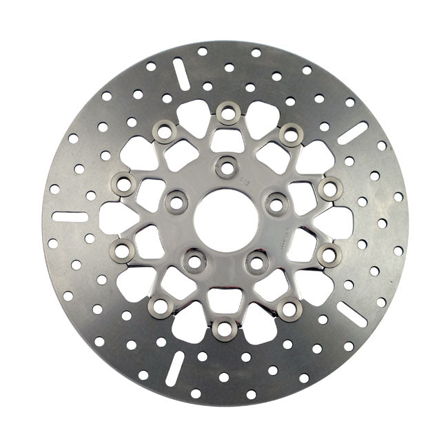 EBC 10-button Floater Rear Brake Disc for Harley 00-23 Softail (excl. FXSE) (11.5") / Polished