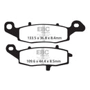 EBC Double-H Sintered Front Brake Pads for Suzuki DL 900 Migrator 14-17
