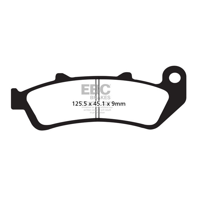 EBC Organic Front Brake Pads for Honda CBR 1000 F 93-99