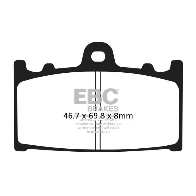 EBC Organic Front Brake Pads for Suzuki GSF 1200 Bandit 2006