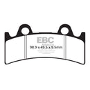 EBC Organic Front Brake Pads for Triumph Daytona Super III 94-97