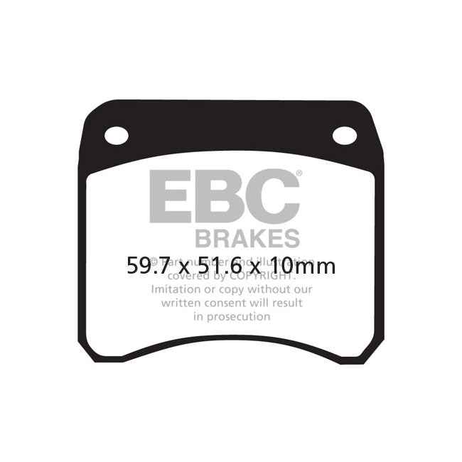 EBC Organic Front Brake Pads for Triumph T140 Bonneville 73-83