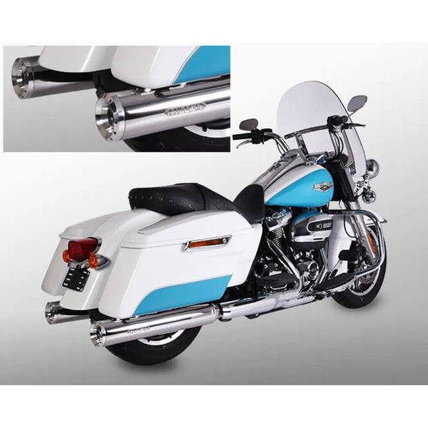 Miller Arlington Euro 4 Slip-On Mufflers pour Harley