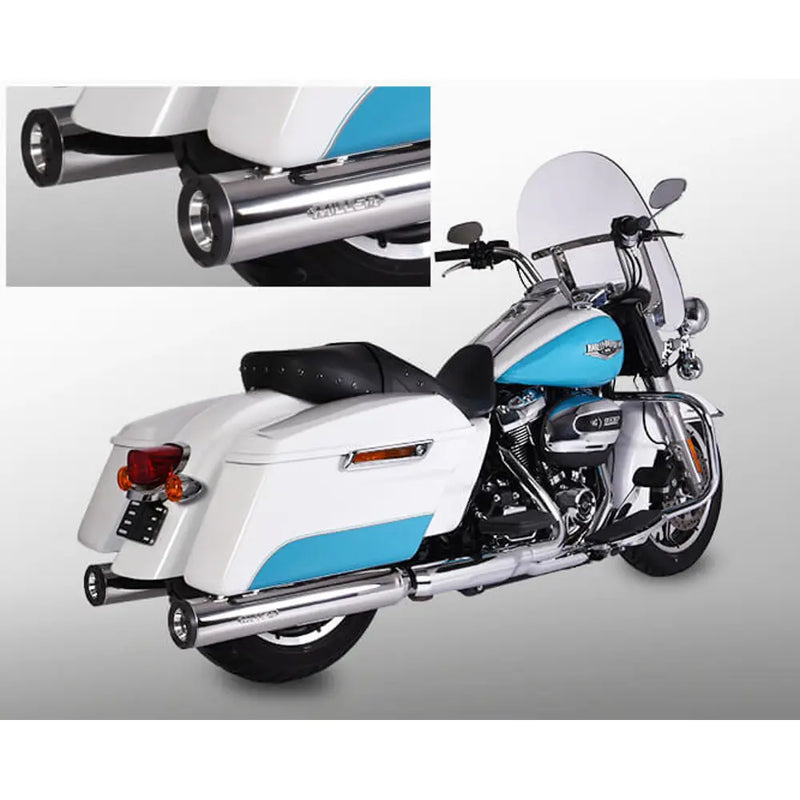 Miller Arlington Euro 4 Slip-On Mufflers pour Harley