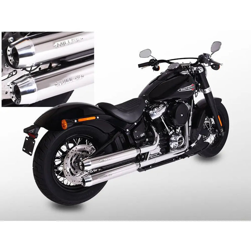 Miller Destiny Euro 5 Slip-On Mufflers pour Harley