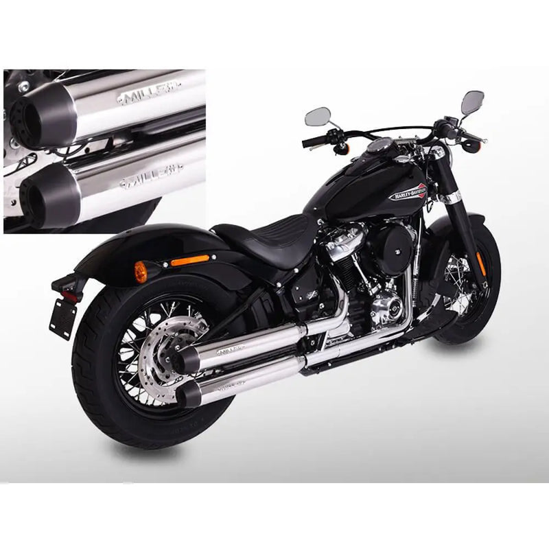Miller Destiny Euro 5 Slip-On Mufflers pour Harley
