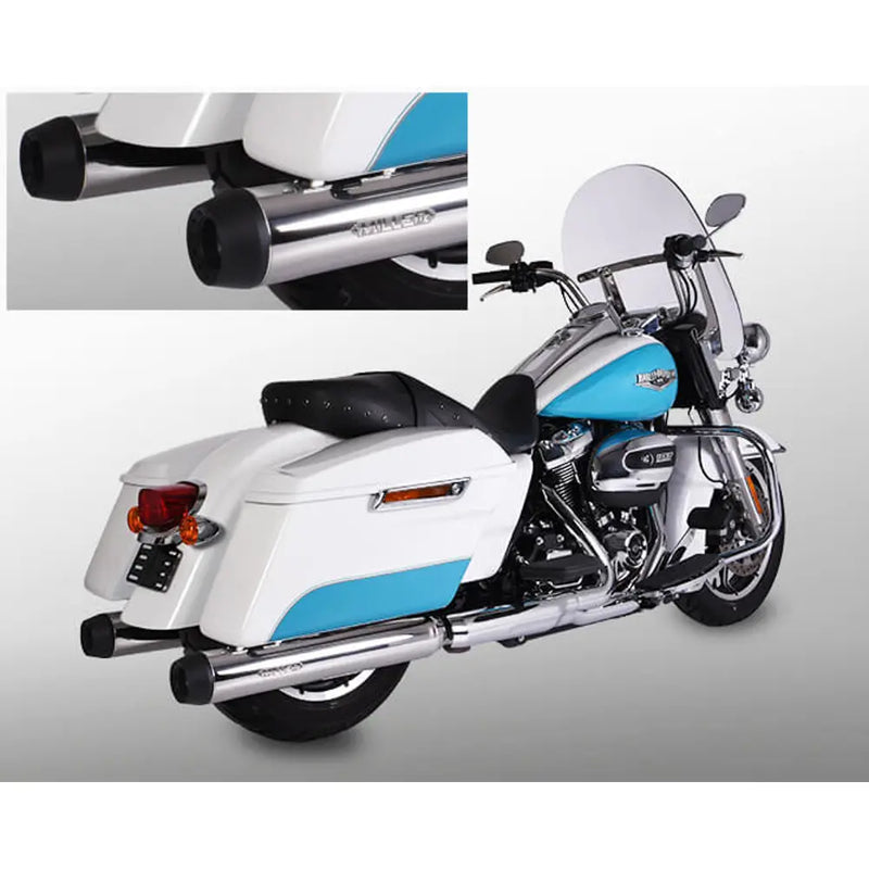 Miller Arlington Euro 4 Slip-On Mufflers pour Harley