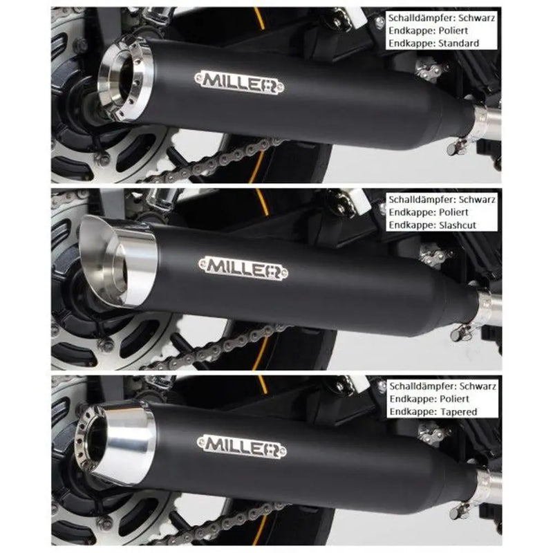 Miller Custom Euro 4/ 5 Slip-On Muffler pour Honda