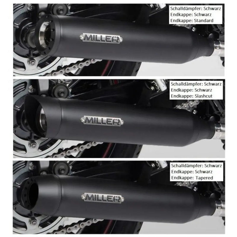 Miller Custom Euro 4/ 5 Slip-On Muffler pour Honda