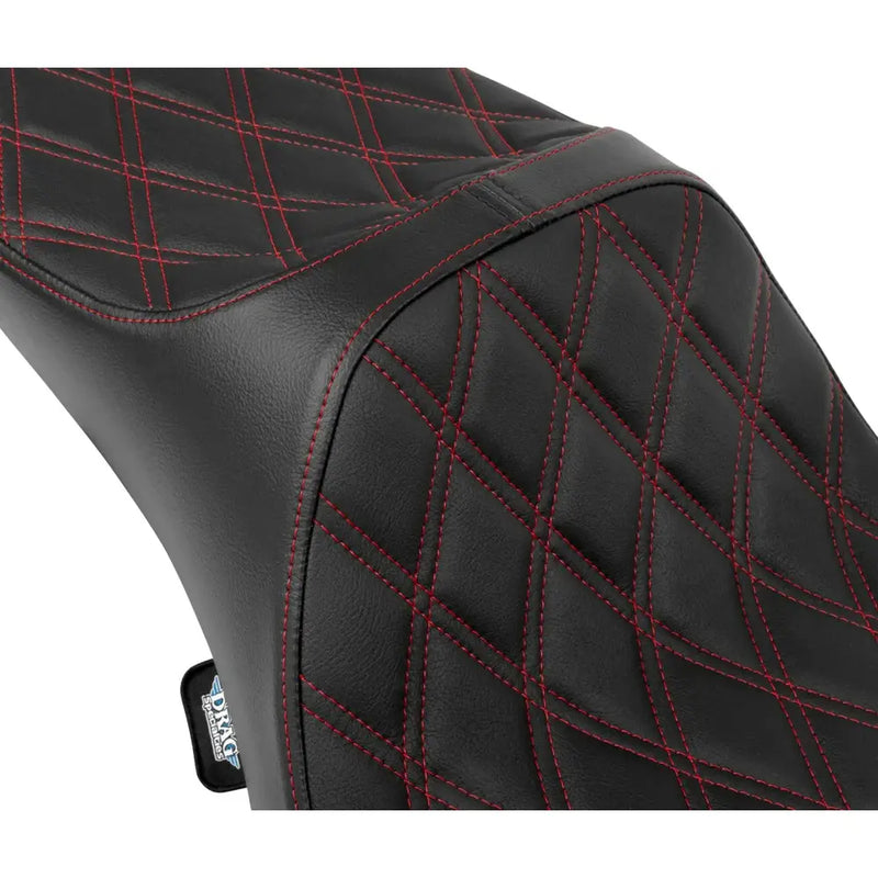 Drag Specialties Siège Predator III 2-Up Extended Reach pour Harley