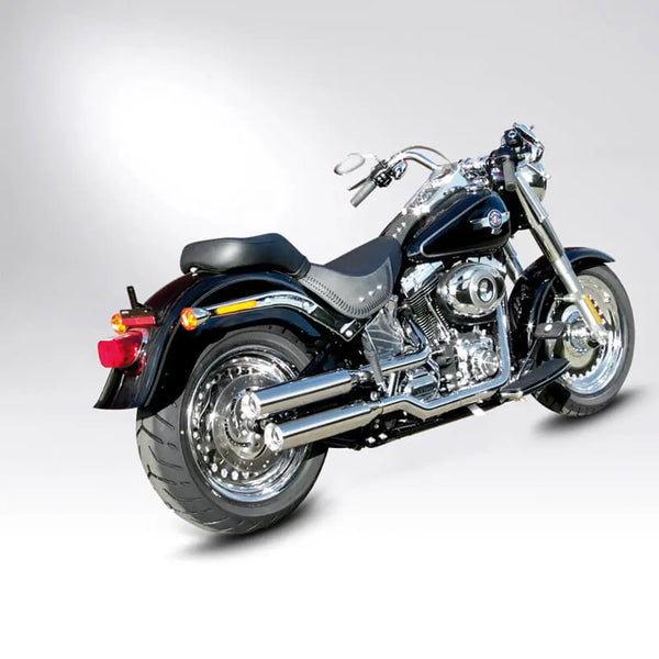 Miller Montana Euro 3/4 Slip-On Mufflers pour Harley