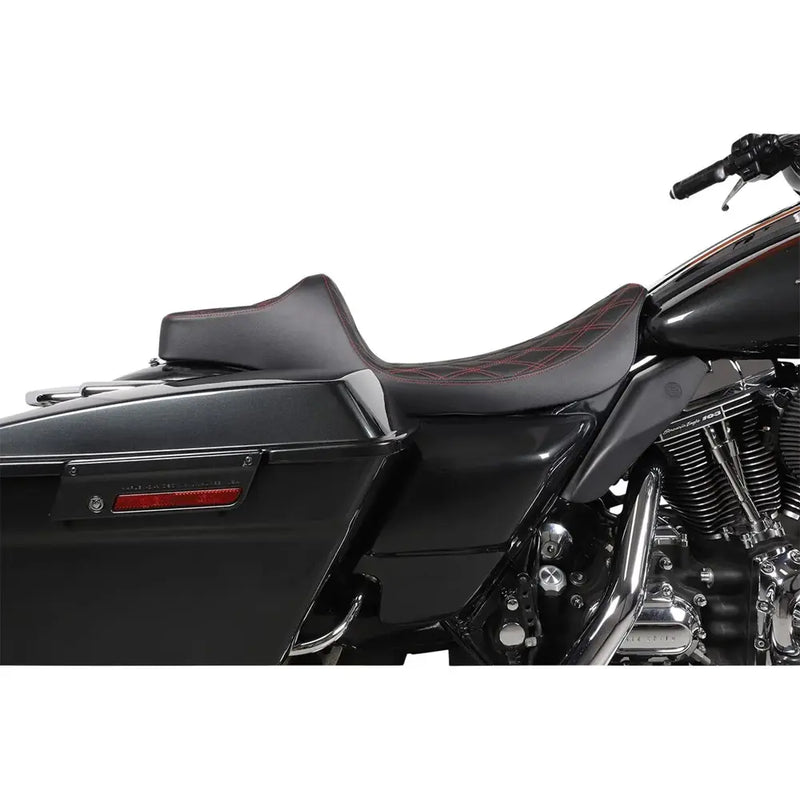 Drag Specialties Siège Predator III à portée étendue pour Harley 