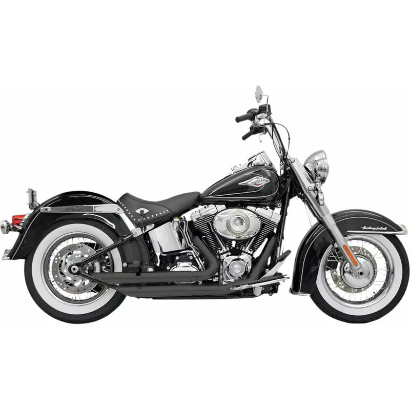 Système d'échappement Bassani Fire Flight Slash Cut pour Harley