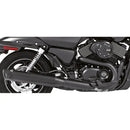 Freedom Performance Racing Slip-On Mufflers for Harley 14-20 XG500 / XG750 Street / Black with black end caps  - Customhoj