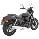 Freedom Performance Racing Slip-On Mufflers for Harley 14-20 XG500 / XG750 Street / Chrome with chrome end caps  - Customhoj