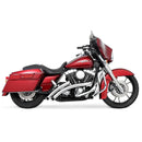 Freedom Performance Radical Radius Slash Cut Exhaust for Harley 95-16 Touring / Chrome / Chrome  - Customhoj