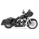 Freedom Performance Shorty Combat 2-into-1 Exhaust for Harley 17-25 Touring / Black / Black  - Customhoj