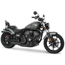 Freedom Performance Shorty Turn Out Slash Cut 2-into-1 Exhaust for Indian 22-25 Chief / Black / Black  - Customhoj