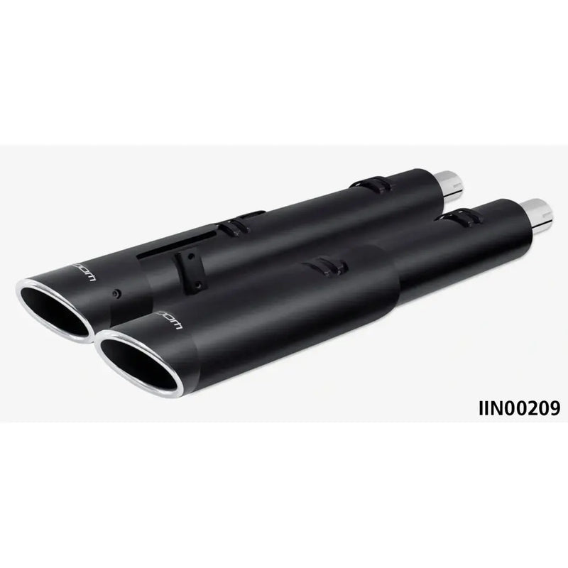 Freedom Performance Two Step 4.5" Slip-On Mufflers for Indian  - Customhoj