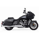 Freedom Performance Union 2-into-1 Exhaust for Indian 20-25 Challenger / Pursuit / Chrome / Straight Cut Sculpted Black  - Customhoj
