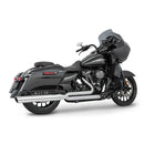 Freedom Performance Union Slash Cut 2-into-1 Exhaust for Harley 17-25 Touring / Chrome / Chrome  - Customhoj