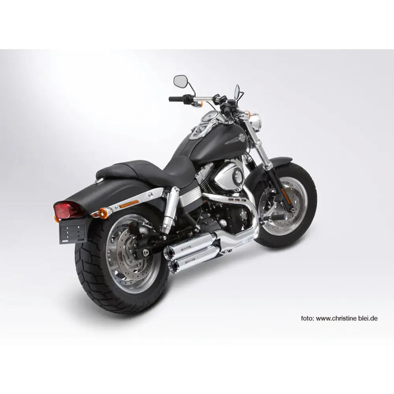 Miller Utah Euro 3/4 Slip-On Mufflers pour Harley