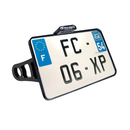 Heinz Bikes Side Mounted License Plate Holder for Harley 18-24 Softail (excl. FXBR/S & FXDR/S) / France (210mm wide x 130mm high)