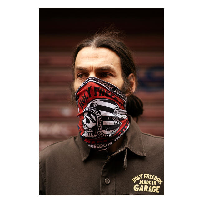 Holy Freedom Poker Skull Primaloft Tunnel  - Customhoj