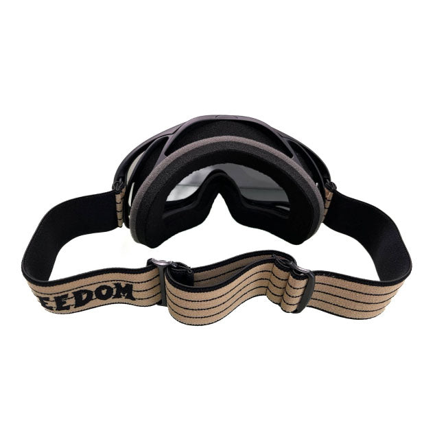 Holy Freedom Snowheels Fume Motorcycle Goggles