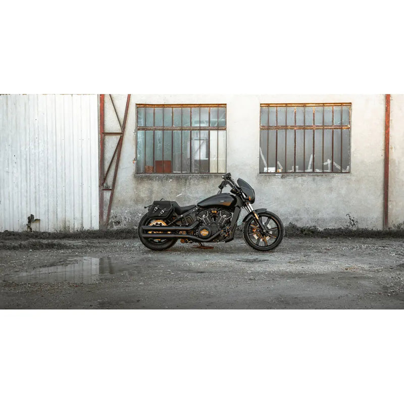 Longride Ensemble de sacoches de moto Heritage 23L à fixation rapide
