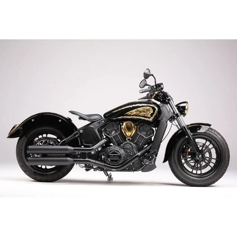 Miller Yuma Euro 3/4/5 Slip-On Mufflers for Indian