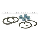 James Early Style Exhaust Gasket & Mount Kit for Harley 84-25 Big Twin / Wire/graphite gaskets with flange nuts  - Customhoj